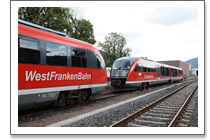 Fahrzeuge,
 die in Amorbach am Bahnhof verkehr(t)en